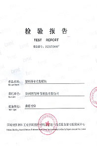 檢驗(yàn)報告
